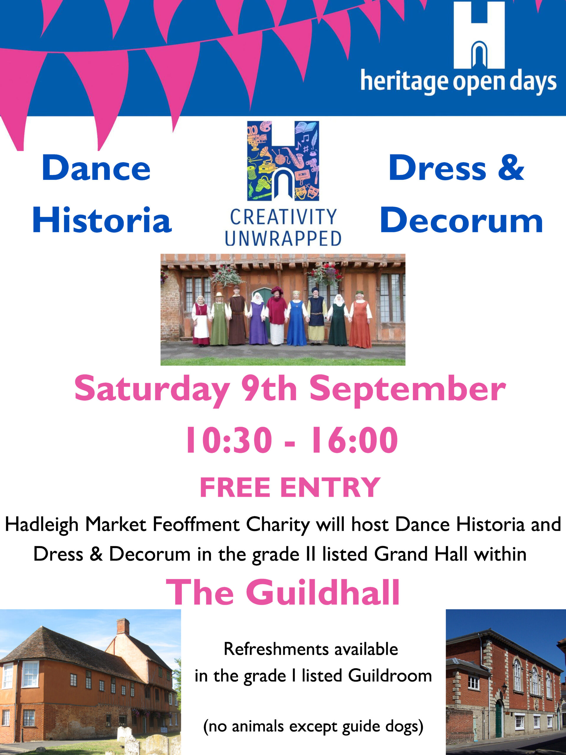 Dance Historia & Dress and Decorum present ‘Creativity Unwrapped’
