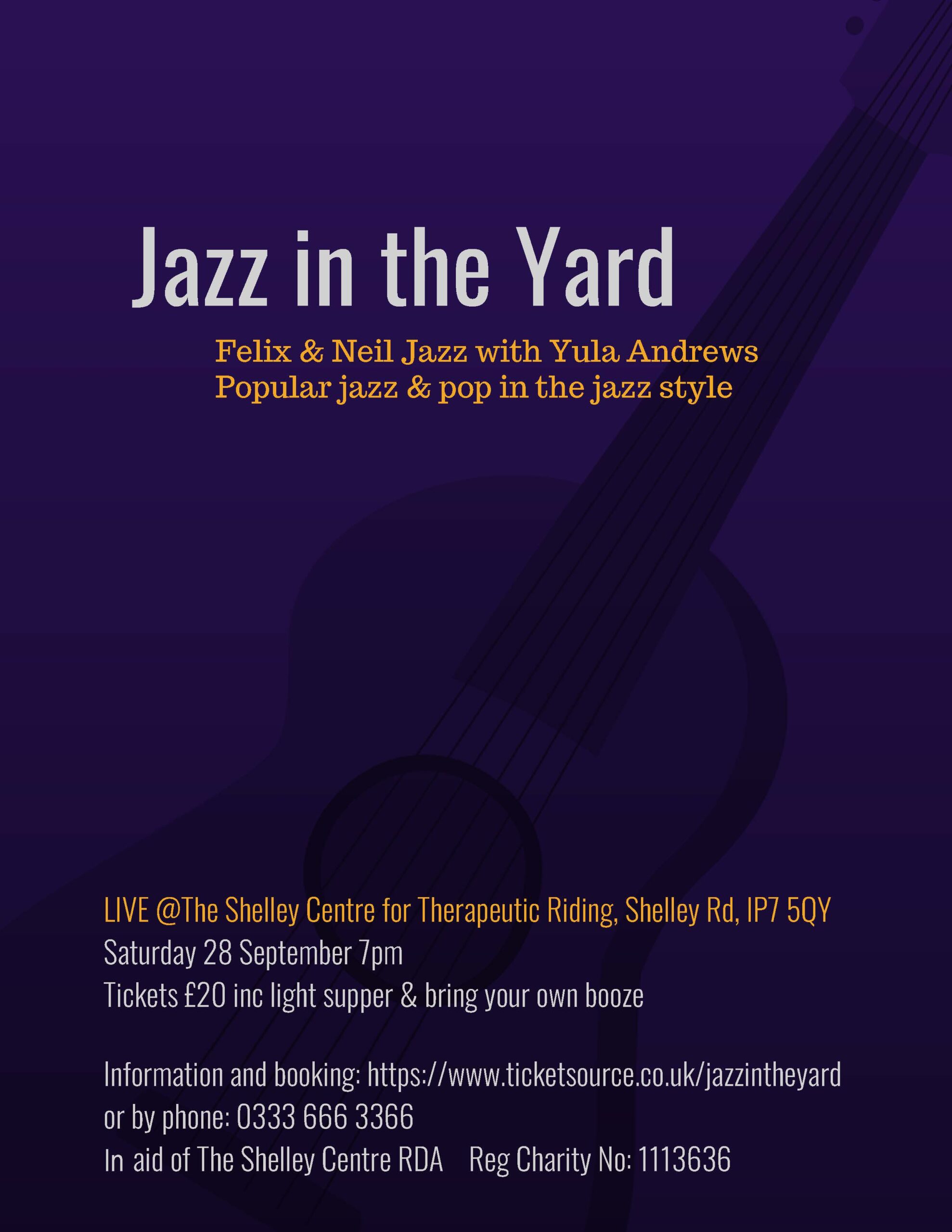 Jazz in the Yard Poster