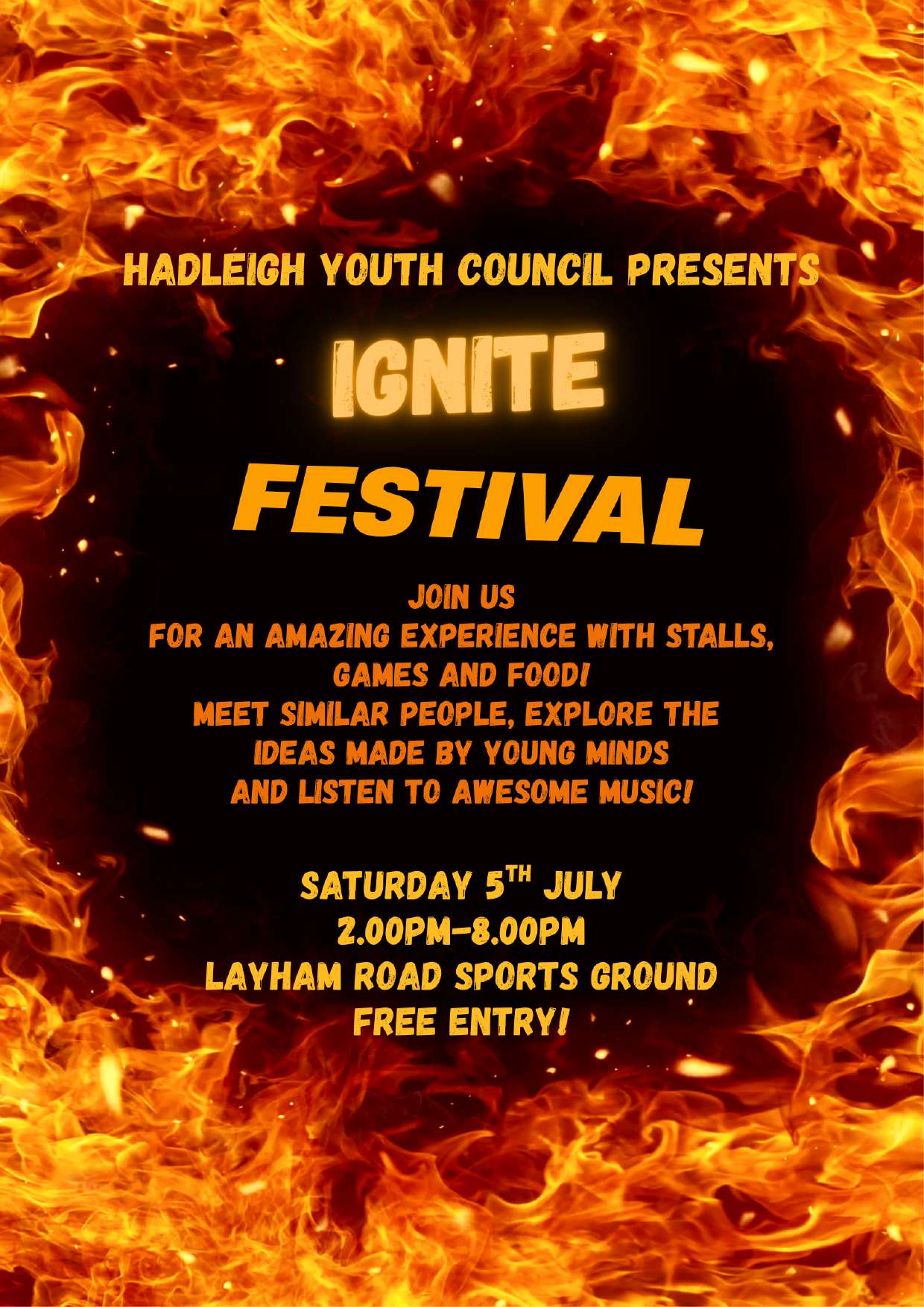 Ignite Festival Presented by: Hadleigh Youth Council