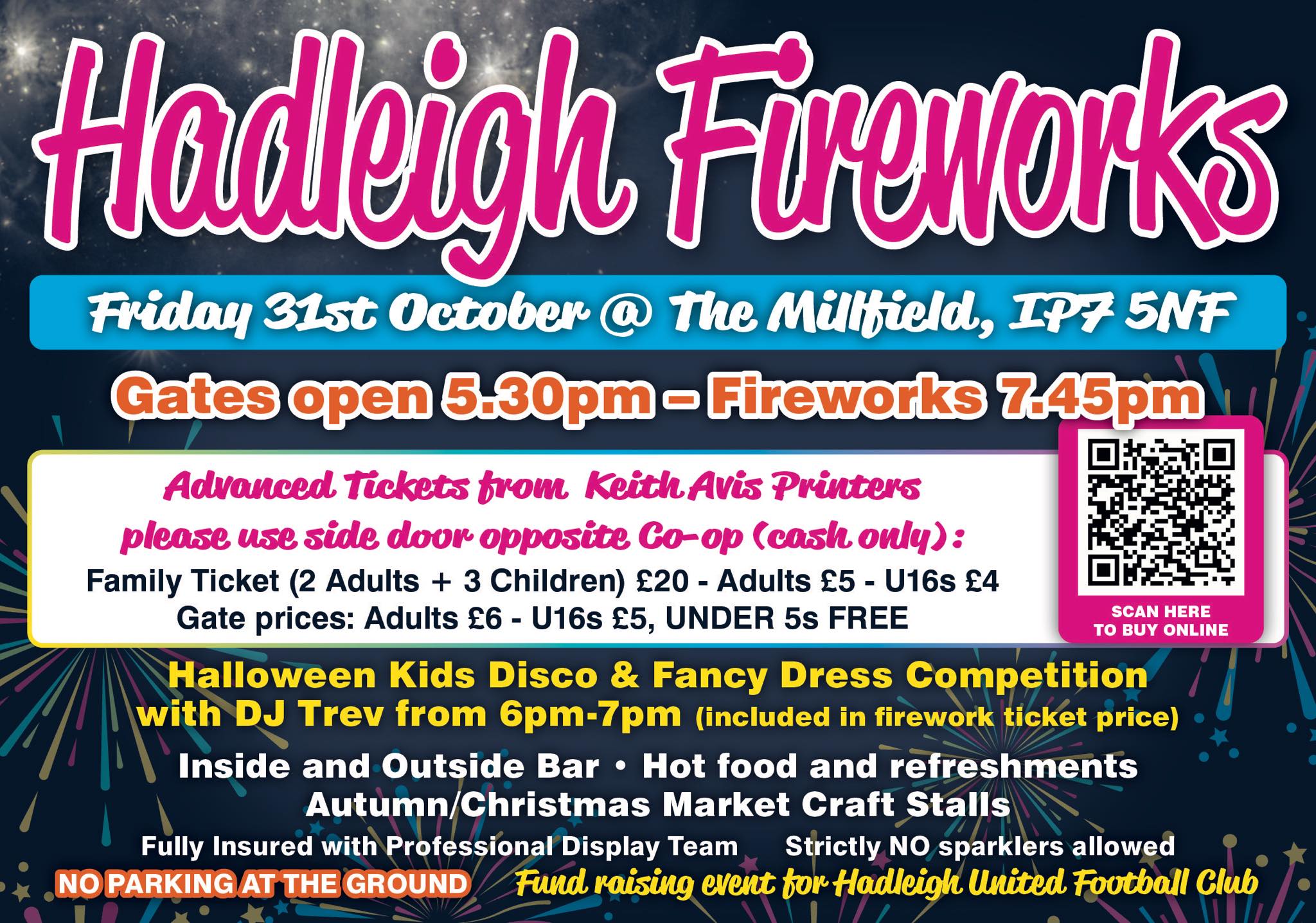 hadleigh fireworks