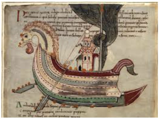 Viking ship Hadleigh